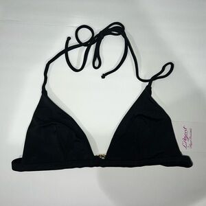 L'Agent by Agent Provocateur Tayler Black Bathing Suit Top Bikini